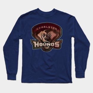 Charlotte Hounds Lacrosse Long Sleeve T-Shirt